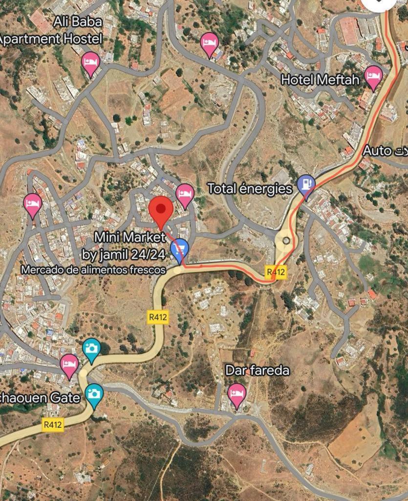 Dar Saphire Apartments Chefchaouen Kültér fotó